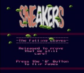 Sneakers – The Falling Leaves Intro (PD) Rom